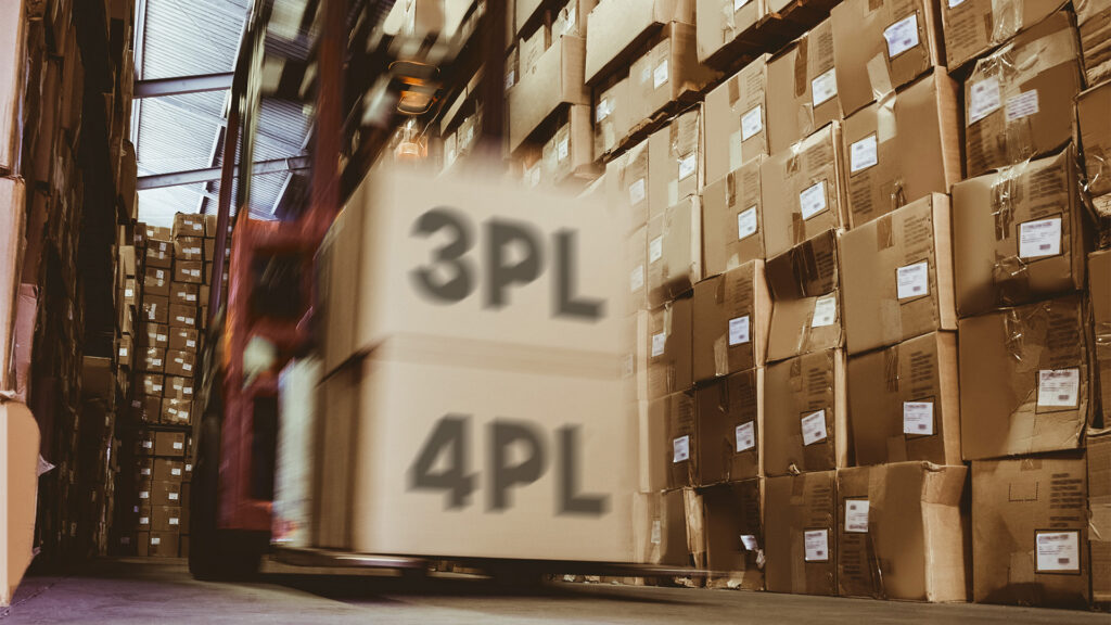 Paczki, logistyka 3PL VS 4PL