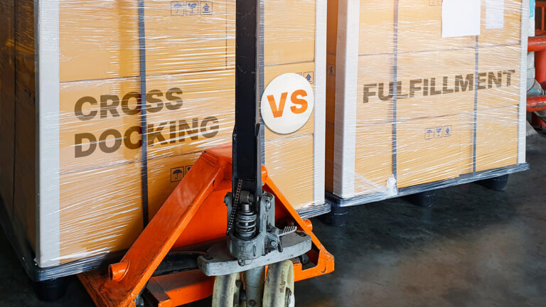 cross-docking vs fulfill ment